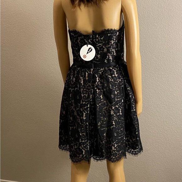 Robert Rodriguez Black Lace Party Formal Cocktail Dress Size 4 - NWT - Picture 3 of 10